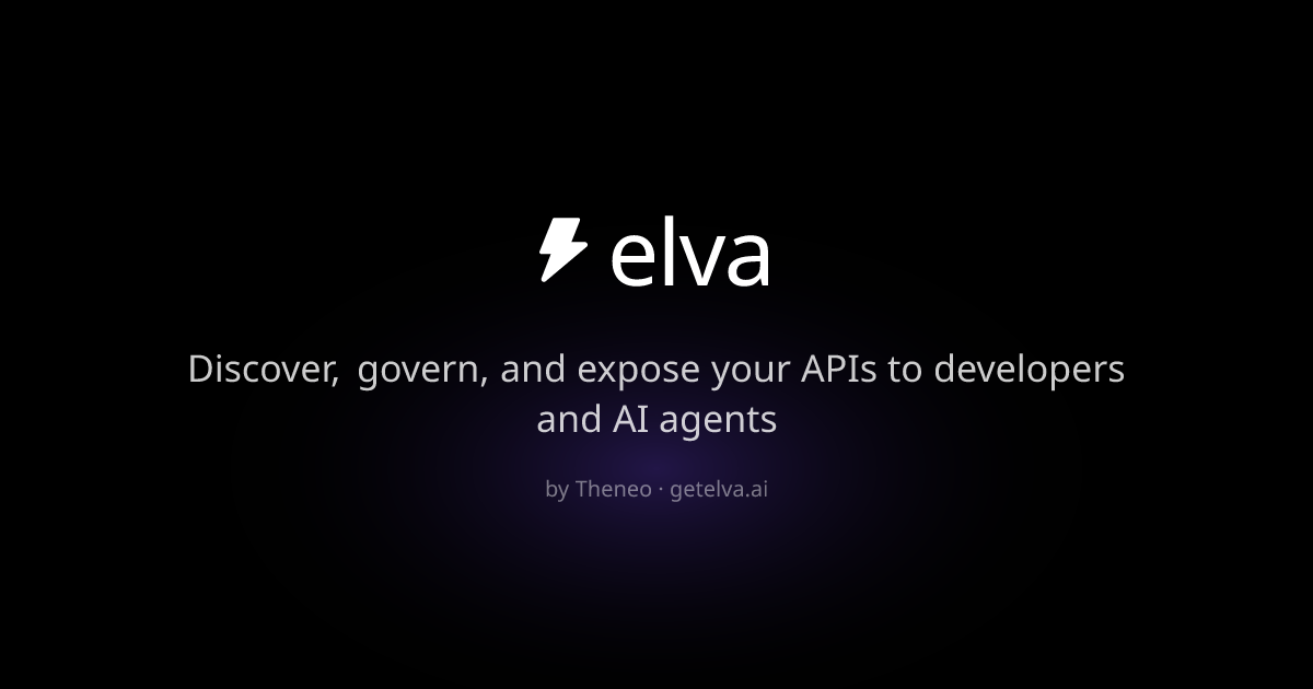 Elva API·MCP 플랫폼