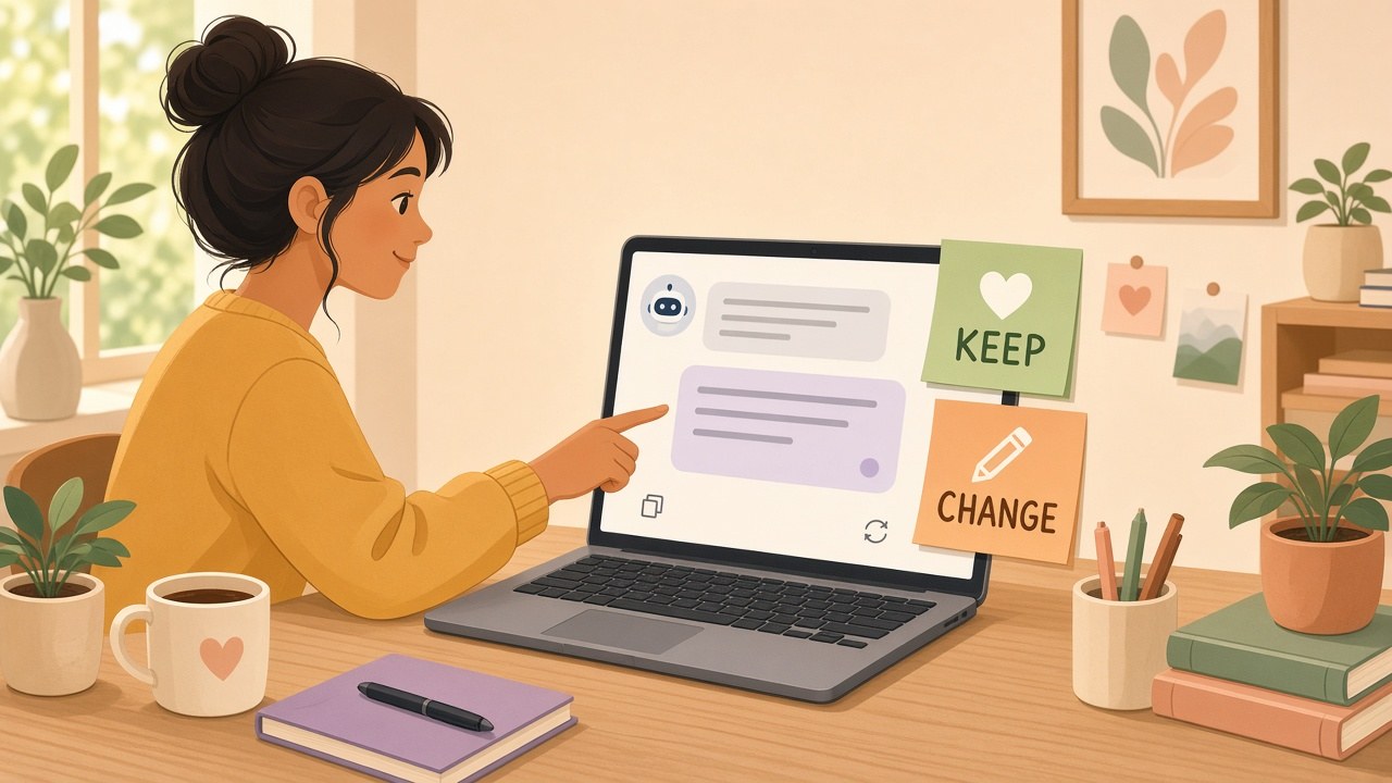 answers revise keep change