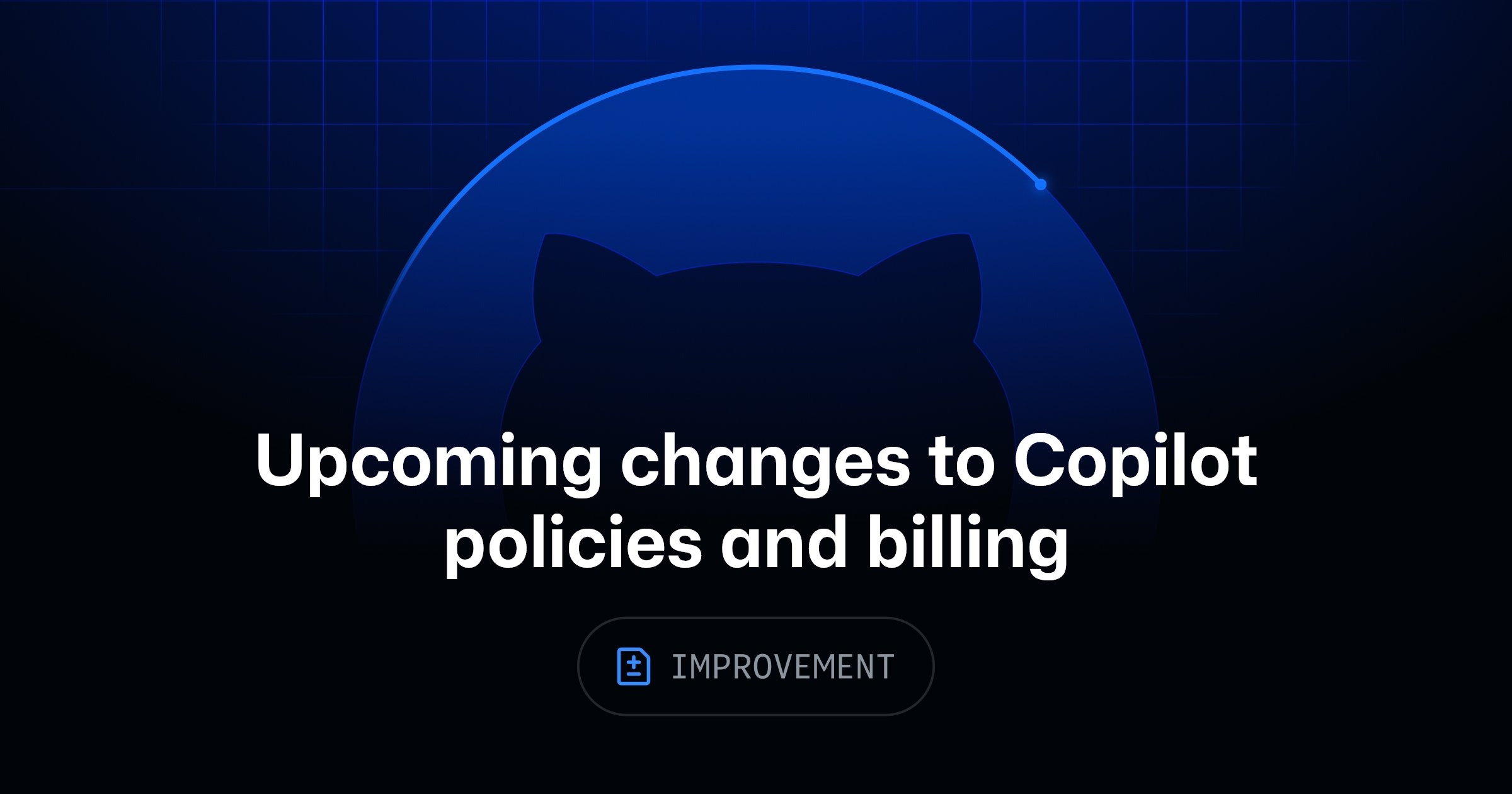 GitHub Copilot policy